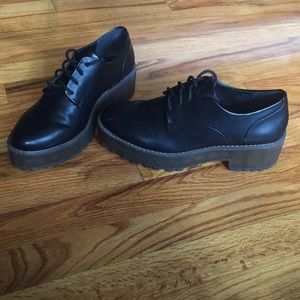 Monki platform oxfords